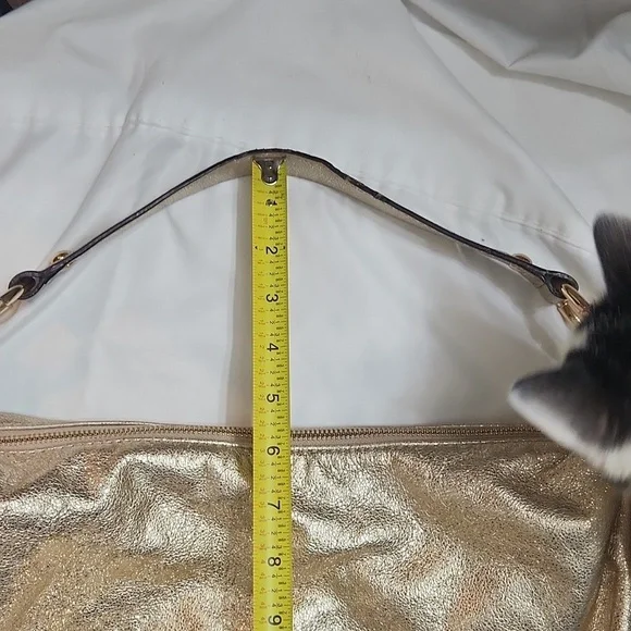 MICHAEL Michael Kors Gold Shoulder Bag - Picture 15 of 16